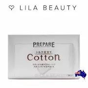 Shiseido Prepare Silk Made Cotton Pads 70 Pcs Lint Free Thick Luxurious Pads