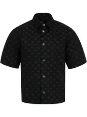 [AMIRI] Ma Quad Jacquard shirt 58 Black