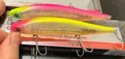 Lot of 2 Megabass SP-C X-80 Magnum SR's GP Sunrise & Sunset Bone 4.52" .53oz NIB