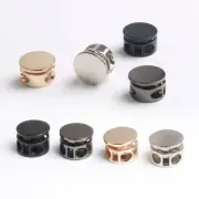 10x Metal Rope Clamp Stopper Cord Lock Toggle Buckle DIY Sewing Drawstring Clip