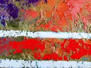 New Modern Abstract Canvas wall art home decor watercolor paint Canvas Print