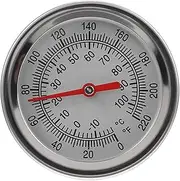 FUNOMOCYA 1Pc Soil Thermometer Probe Professional Measuring Tool for Accurate Soil Temperature Gauge for Gardening Composting Durable Easy to Use