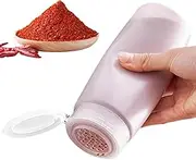Genérico Empty Condiment Containers - Jars with Shaker Dosing Lid | Portable Storage with Dispenser Cap for Salt, Pepper and Spices in Drawer or Kitchen