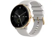 Women's Smart Watch with Call Function, 1.39 Inch with 24 Hour Heart Rate Monitor, Sleep, SpO2, Female Function, 120+ Sports Mode, IP68 Pedometer Whatsapp Calories Android iOS Platinum(Grey)