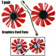 for XFX AMD Radeon RX 570 4GB GDDR5 DC12V FDC10U12S9-C Graphics Card Fans