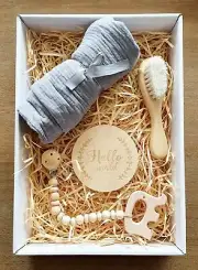 Baby Gift - Baby Boy Hamper - Medium - Newborn Gift Box - Baby Shower