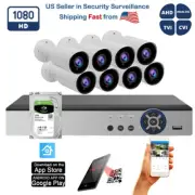 16 Channel All-weather Complete Security Bullet Camera System with 2TB HDD