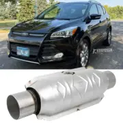 1PCS 2.5" Inlet / Outlet Catalytic Converter Heat Shield For FORD ESCAPE 13-19 (for: Ford)