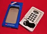 1989 CITIZEN QT9011-A Digital Timer, Stopwatch, Professional Cook Clock - NOS