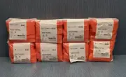 2000 Tourniquets, 1"x18", Orange, Smooth, Banded Premier Pro 6443
