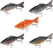 Robotic Fishing Lure, Bionic Swimming Bait, Spirebuzz Ratstrike Lure, Swimming by Itself, Fishing Gear, for Most Kinds of Fished Waters