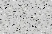 [Namly Design] Tiles Sticker - Terrazzo Decals / Gray / 24 pcs