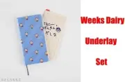 PSL Hobonichi Techo 2025 Loft Limited COJI-COJI weeks dairy & Underlay Set