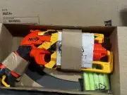Nerf Zombie Strike Hammershot Blaster with 5 Nerf Zombie Strike Darts