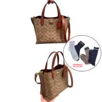 在飛比找momo購物網優惠-【COACH】COACH Willow Tote 24 手提