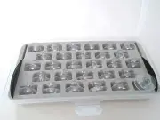 28PCS Bobbins 9033P Bobbin Box For Pfaff Hobby,creative,Quilt Expression,select