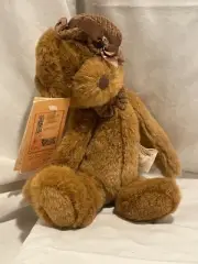 Rosy Bears by Isaiah Gold Bear with Hat
