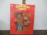 Teddy Bear Family paper doll Whitman NEW UNUSED 1980