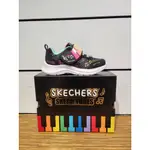 【SKECHERS】中童運動鞋 JUMPSTERS 2.0 音效鞋 鋼琴造型 魔鬼氈302219LBKMT