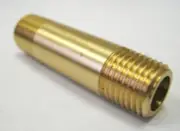 1pc Brass Pipe 3" Long Nipple Fitting 1/4 NPT MettleAir 113-B3