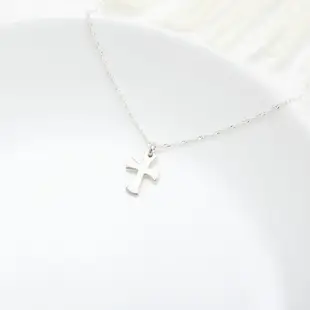 【Angel & Me】簡約 十字架 Cross s925 純銀 項鍊 生日 耶誕 情人節 禮物