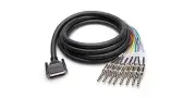 Hosa DTP803 D Sub To 1/4 8 Channel Recording Snake - 9.75 Foot