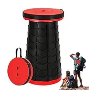 Telescoping Folding Stool,Folding Retractable Seat | Height Adjustable Folding Retractable Seat, Portable Folding Chair for Adults Kids Outdoor