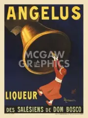 Angelus Liqueur 1907, Leonetto Cappiello, Wall Art Print Poster 14" x 11" 3148