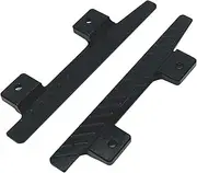 JWQFBC Foot Pedals for RC Cars, Side Steps Made of Metal, Stable, RC Side Board for MN82, LC79, MN78, 1:12 Scale, Black