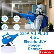 4.5L Electric Fogger Sprayer Mosquito Killer Home Public Pest Control Machine AU
