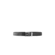 [GUCCI] Jumbo GG Leather Belt Black