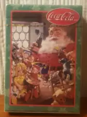 Coca Cola Brand Santa Claus Playing Cards - Coke Soft Drink Deck New Sealed
