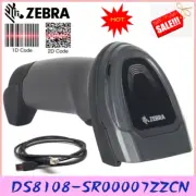 Original Zebra DS8108-SR00007ZZCN 1D 2D Handheld Barcode Scanner With USB Cable