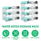 Water Bottle Organizer 3 Layer / 4 Layer Water Bottle Storage Rack CajqO