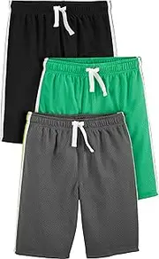 [Simple Joys by Carter's] Boys' 3-Pack Mesh Shorts
