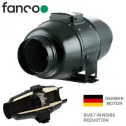 TT Silent Mixflow Inline Fan | Hydroponic Fan with Inbuilt Silencers