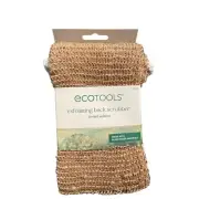 New EcoTools Exfoliating Back Scrubber Jute Made w/Plant Based Materials 5"wide