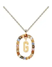 [PDPAOLA] Letter G Multi Necklace