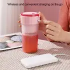 1 Set 450ml Juice Cup Long Standby Time Juice Making High Power Fruit Squeezer
