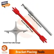 Dental Bracket Height Gauge Orthodontic Positive Positioner Star-Like Gauges