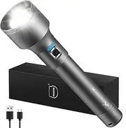 MIAOKE 250,000 Flashlights High Lumens, IPX7 & Zoomable XHP-90 Led Super Bright Rechargeable Flashlight with 3 Lighting Modes for Home, Hunting, Camping, Emergencies-Best for Man-DiscoverPro