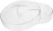 Alasum Culture Petri Dishes 150mm Glass Dishes Laboratory Use Low Expansion Rate Moderate Thickness