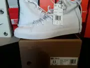 Adidas Originals Parley Nizza Hi High Canvas Shoes Cloud White Core Black GV7607
