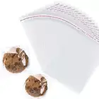 200Pcs Clear Cookie Bags 5X7 Inch, Self Adhesive Resealable Biscuit Cellophane B