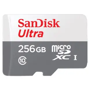 SanDisk Ultra microSD 100MB MICROSDXC 記憶卡 256GB SDSQUNR-256G-GN3MN 香港行貨