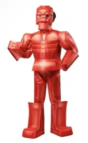 Rock Em Sock Em Fighting Robots Red Rocker Kids Medium 8 Halloween Costume
