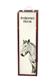 Ardenner Horse Wine Box With Horse Art-Dog
