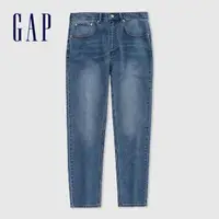 在飛比找momo購物網優惠-【GAP】男裝 修身牛仔褲-深藍色(892081)