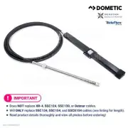 SeaStar SSCX15423 Xtreme Rack & Pinion 23ft Boat Steering Cable Teleflex Marine