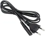 GOUWEI Short C7 to EU European 2-Pin Plug AC Power Cable Lead Cord 1.5M 5Ft Figure 8